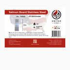 Stainless Steel Salmon Grilling Board