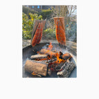 Stainless Steel Salmon Grilling Board