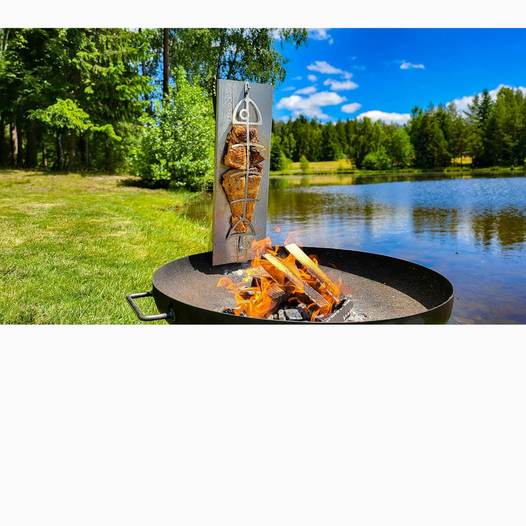 Stainless Steel Salmon Grilling Board