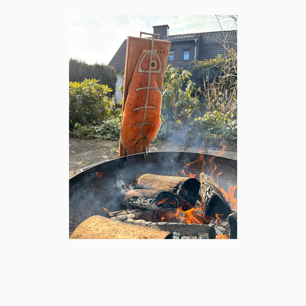 Wooden Salmon Grilling Board