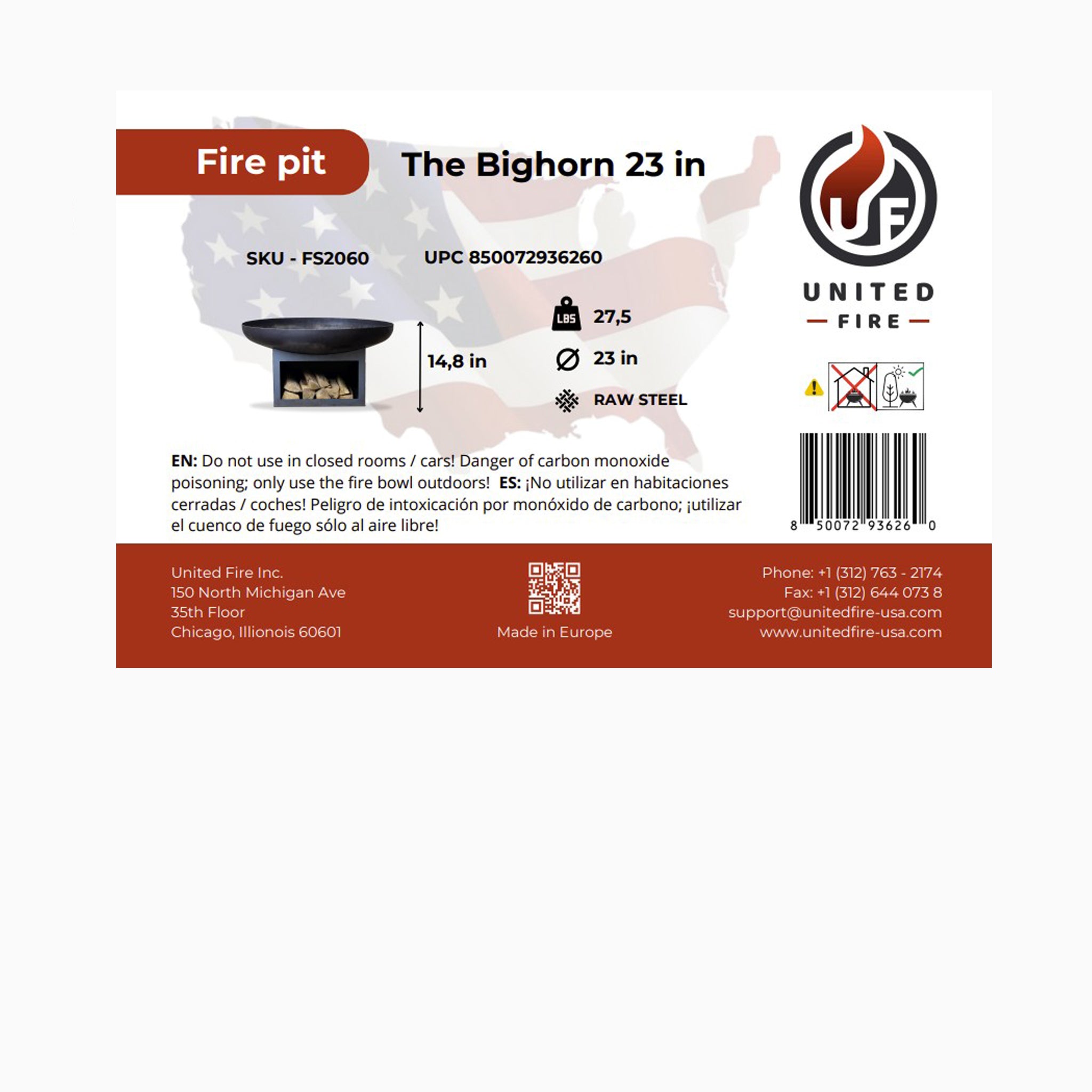 Fire Pit “The Bighorn"