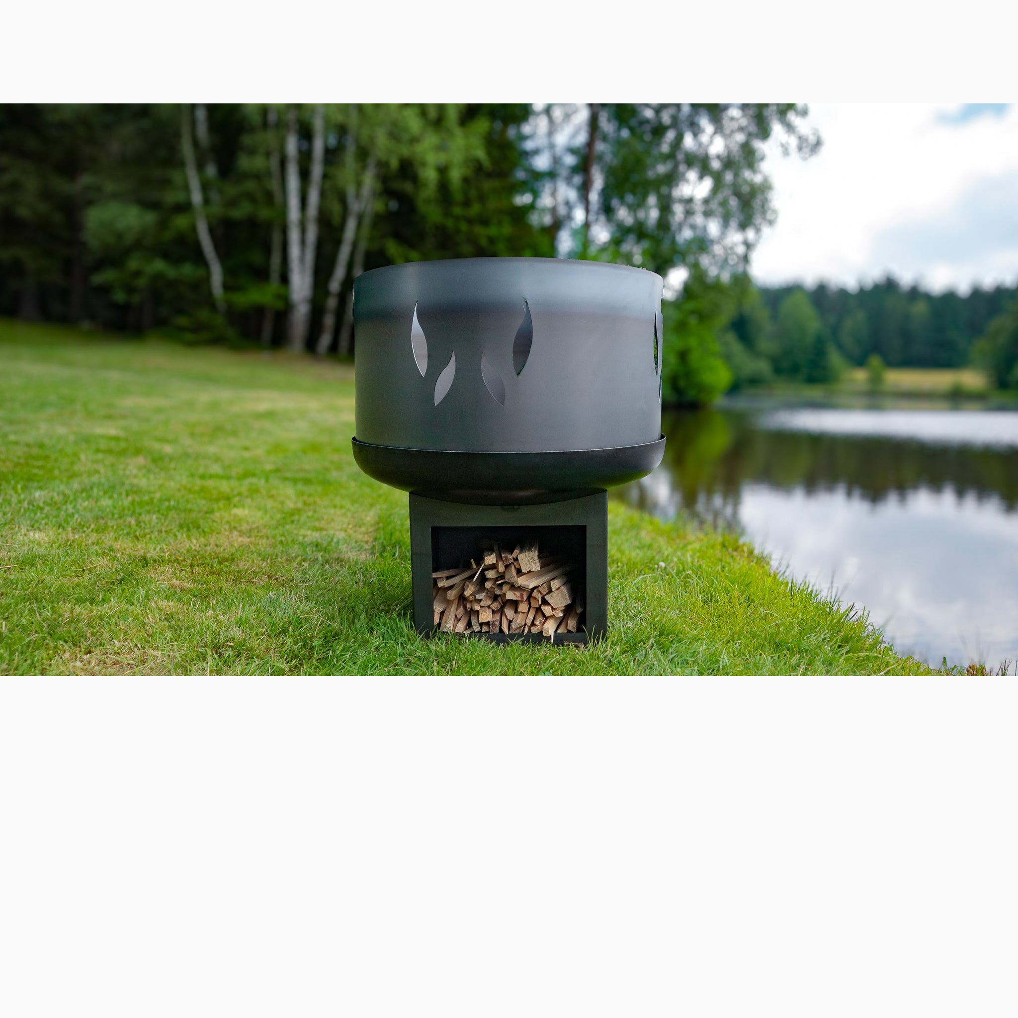 Fire Pit Two Piece Spark Guard